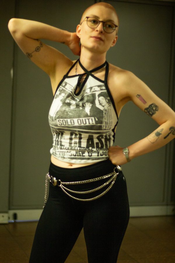 The Clash Sold Out Upcycled Neckholder